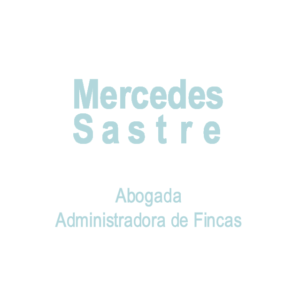 Mercedes Sastre - Administradora de fincas y abogada